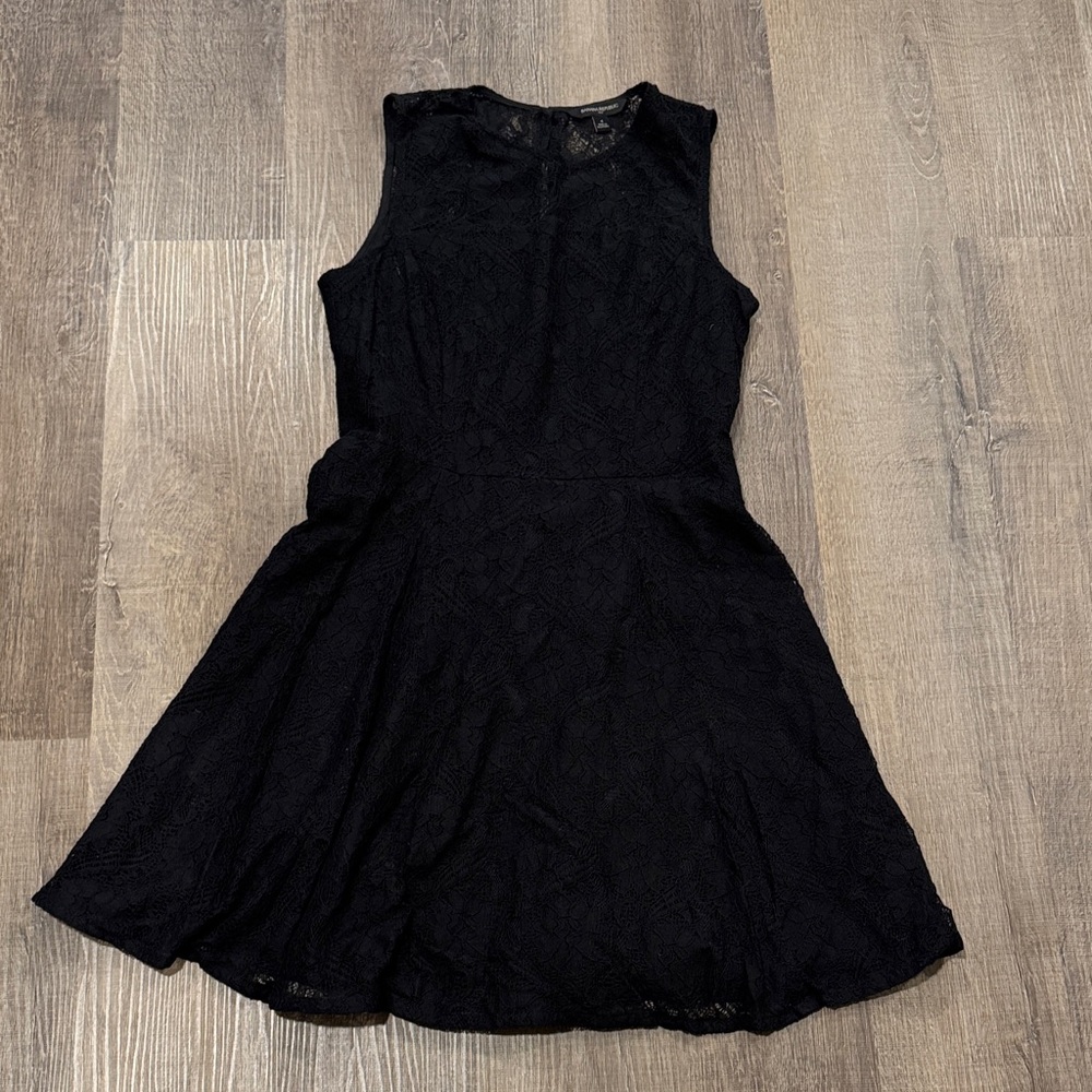 Banana Republic Black Mini Dress